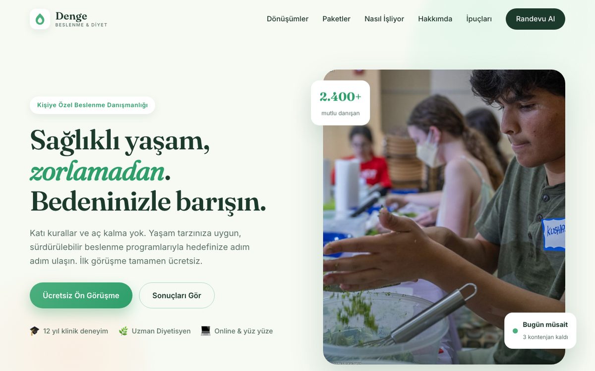 Denge tema önizlemesi
