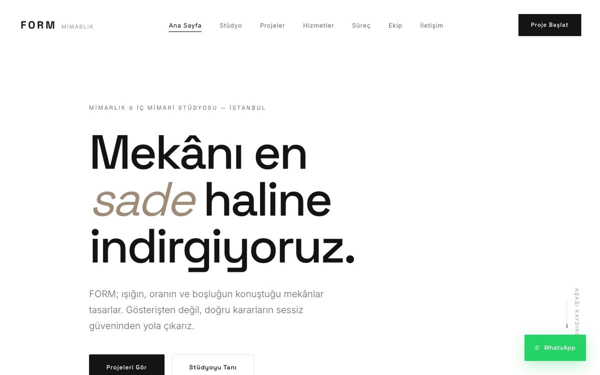 FORM tema önizlemesi