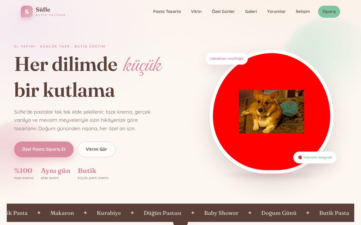Sûfle tema önizlemesi