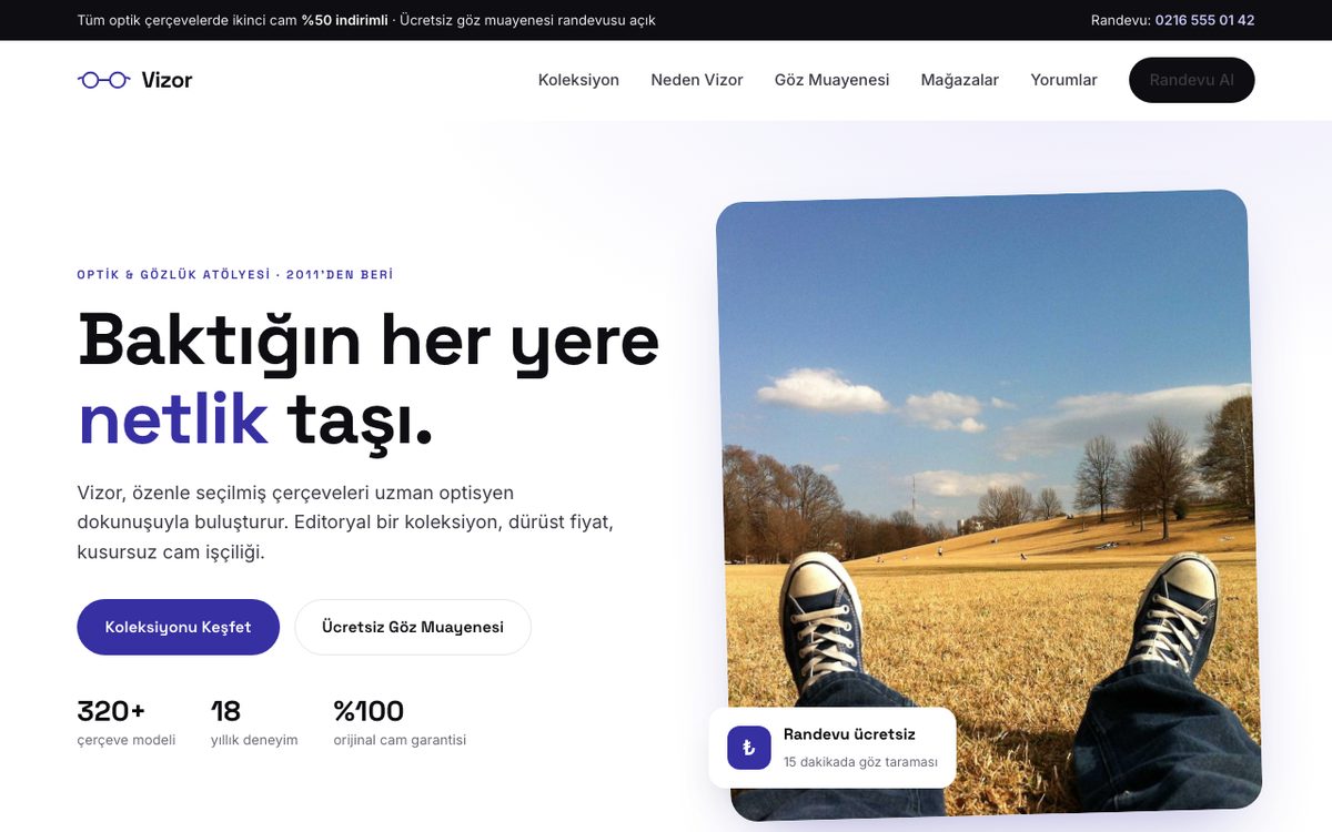 Vizor tema önizlemesi