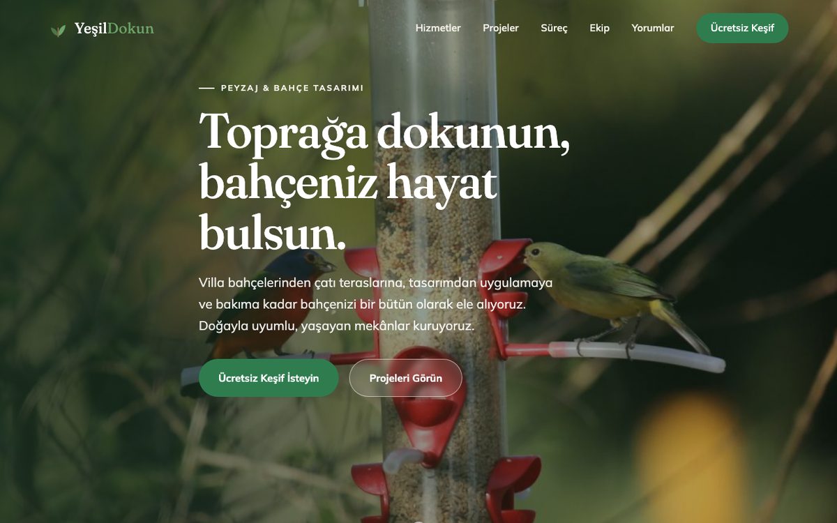 Yeşil Dokun tema önizlemesi